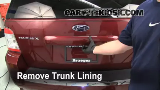 2008 Ford Taurus X Limited 3.5L V6 Levantar auto Usar el gato para levantar el auto